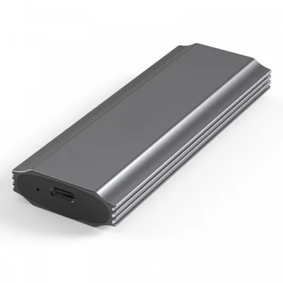 Внешний корпус для SSD KS-is KS-571 M.2 2280 NVMe, USB 3.1, металл, серебристый, KS-571