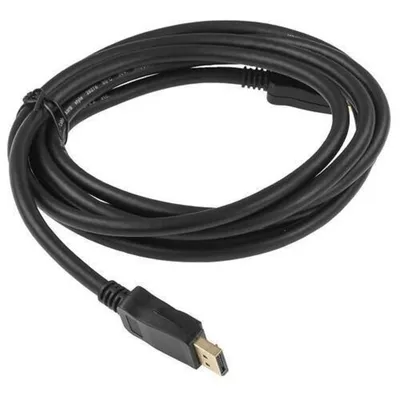 Видео кабель vcom - CG632, DisplayPort (M) -> DisplayPort (M), DisplayPort 1.4, 8K@60Hz, 32 Гб/с, 3 м, цвет чёрный, CG632-3M