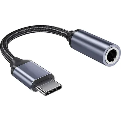 Переходник Rexant 18-7080, USB-C — AUX 3,5 мм