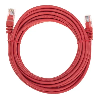 Патч-корд Rexant 02-0103-5, U/UTP, CAT5e, 5м, красный