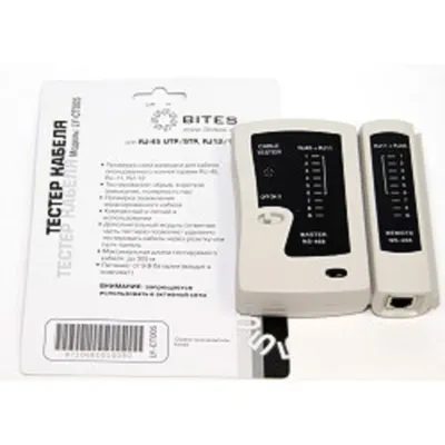Тестер кабеля 5Bites LY-CT005, UTP/STP RJ45/RJ11/12