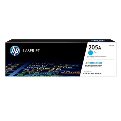Картридж HP CF531A (205A), Cyan, 900 стр., для Color LJ M180