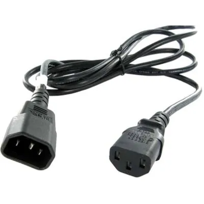 Telecom (TP020-IEC320-C13/C14-1.8-BK) монитор - компьютер (UPS -> устройство) 220V  1.8м [6926123461297]