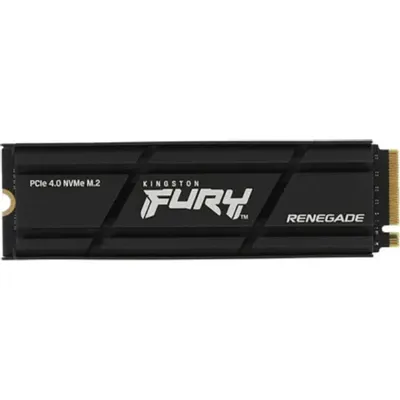 Твердотельный накопитель SSD Kingston FURY Renegade  SFYRDK/4000G M.2 2280 4TB Client SSD PCIe 4.0 NVMe, 7300/7000, IOPS 1000/1000K, MTBF 1.8M, 3D TLC,  4000TBW, 0.55DWPD, with HEATSINK (5 лет), RTL