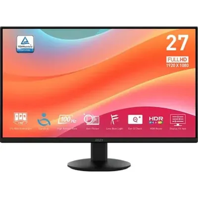 MICROSTAR MSI PRO 27" MP272L черный {IPS 1920x1080 100Hz 250cd HDMI DisplayPort M/M Ex}