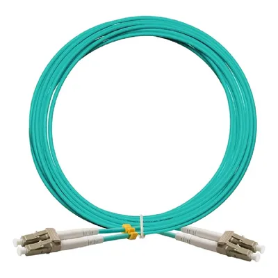 Патч-корд оптический ExeGate EX295146RUS, LC-LC Duplex OM3, 5м, LSZH