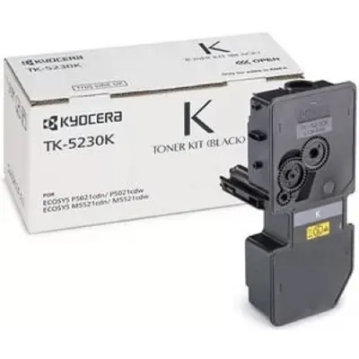 Тонер-картридж KYOCERA (TK-5230K) ECOSYS P5021cdn/cdw/M5521cdn/cdw, черный, ресурс 2600 стр., оригинальный