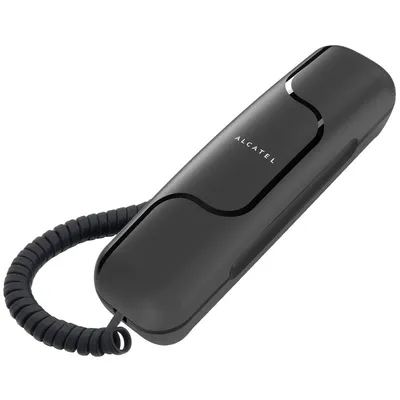 Проводной телефон Alcatel T06, черный (ATL1415582)