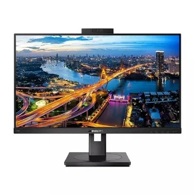 Philips LCD 27" 275B1H/00 черный {IPS 2560x1440 75Hz 4ms 78/178 300cd 1000:1 8bit DVI HDMI1.4 DisplayPort1.2 AdaptiveSync AudioOut 3xUSB3.2 USB-C3.2 2x2W WebCam VESA}
