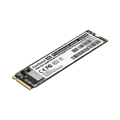 Твердотельный накопитель SSD M.2 240 Gb ExeGate NextPro Read 1500Mb/s Write 1100Mb/s 3D TLC EX282318RUS