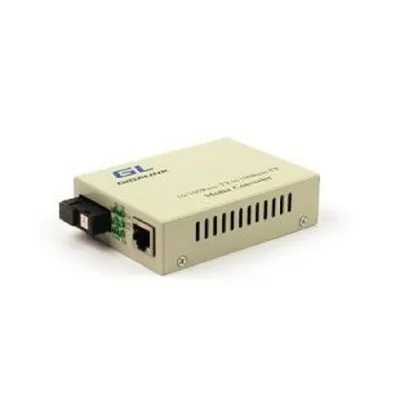 Медиаконвертер GIGALINK GL-MC-UTPF-SC1F-18SM-1310-N, 100 Мбит/с, SM, 20 км