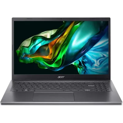 Ноутбук Acer Aspire 5 A515-58P-759A - 15.6", 1920x1080 (Full HD), Intel Core i7 1355U 1700MHz, LPDDR5 16 ГБ, SSD 512 ГБ, Intel Iris Xe Graphics, Bluetooth, Wi-Fi, 3cell, серый, ОС не установлена, NX.KHJER.007