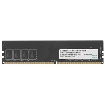 Оперативная память Apacer EL.08G2V.GNH, 8ГБ DDR4 2666MHz DIMM CL19