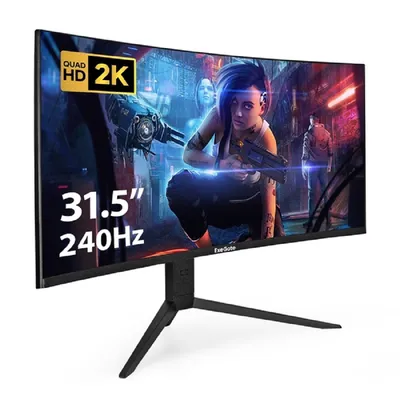 Монитор ExeGate 31.5" EC3207TA Combat {VA Curved 2560x1440 240Hz 1ms 300cd 3000:1 178/178 HDMI 2xDisplayPort USB HAS pivot} [EX297503RUS]