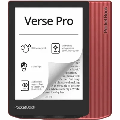 Электронная книга PocketBook PB634-3-WW, 6" E-Ink Carta, 1448×1072, 16ГБ, WiFi, IPX8
