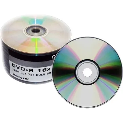 Диск CMC DVD+R, 4.7Gb, 16x, Bulk, 50 шт (CMCDVDPRB50)