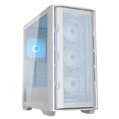 COUGAR Uniface X RGB V2 White, 4x140mm ARGB PWM Fan, ARGB PWM Fan Hub, без БП, E-ATX / CGR-5C78W-X-RGB-V2