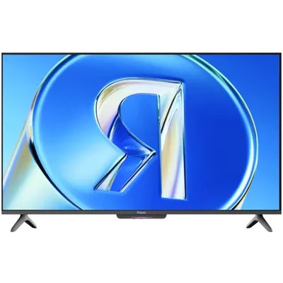 Телевизор Яндекс YNDX-00080, 55", QLED UHD, Smart TV, чёрный