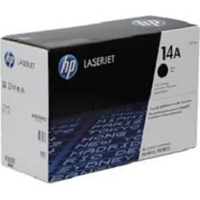 CF214A - 14A Standard Black Print LaserJet Cartridge for LaserJet 700 M712/MFP M725, up to 10000 pages.