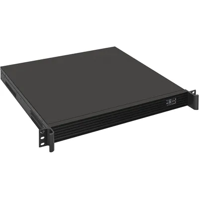 Корпус серверный ExeGate EX293306RUS, 1U, Rack, ATX, 450 Вт