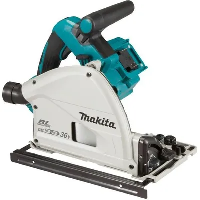 Пила Makita DSP600Z, дисковая погружная, аккумуляторная, 36В