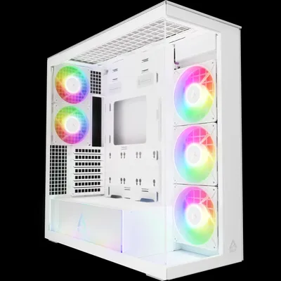 Корпус для ПК Arctic - Xtender, 6х2.5", 2х3.5", 2xUSB3.1, Midi Tower, без БП, цвет белый, ACPCC00014A