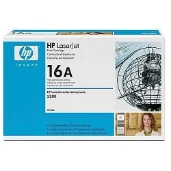 Картридж HP Q7516A (16A), черный, 12000 стр.