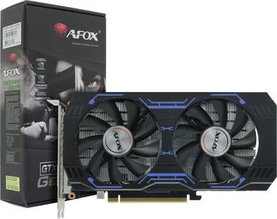 Видеокарта AFOX NVIDIA - GeForce GTX 1660 Ti, PCI-E 3.0, GDDR6 6GB 192bit, 1x DVI-D, 1x HDMI, 1x DP, max 7680 x 4320 (8K), 120Вт, 225мм, AF1660TI-6144D6H1-V4