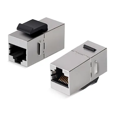 Адаптер Cabeus CA-KJ-8p8c-C6-SH, Keystone RJ45-RJ45, Cat.6, экранированный