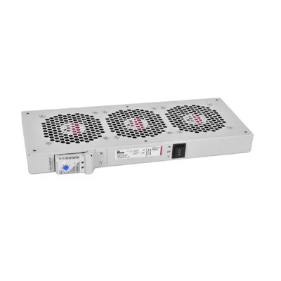 Модуль вентиляторный ЦМО R-FAN-3TJ-36V-48V, 3 вентилятора, терморегулятор, 36-48V
