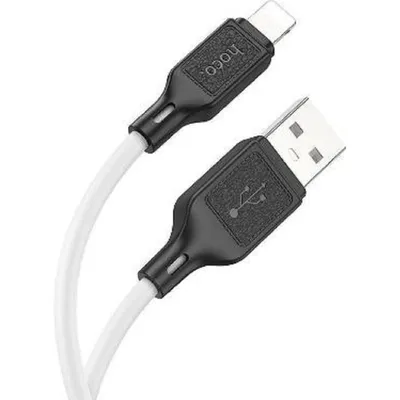 Кабель Hoco X90 HC-88412, Lightning, 1 м, 2.4 А, белый