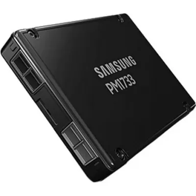 Диск SSD Samsung - PM1733 EVT2, серверный, 2.5" 15 мм, 3.84 ТБ, U.2 NVMe PCIe 4.0 x4, speed write-3800МБ/с read-7000МБ/с, TLC, MZWLR3T8HBLS-00007