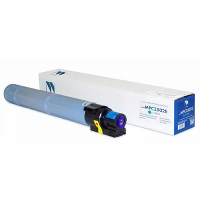 Картридж NVPrint совместимый NV-MPC3502E Голубой для Ricoh Aficio-MPC3002/MPC3502 (18000k)