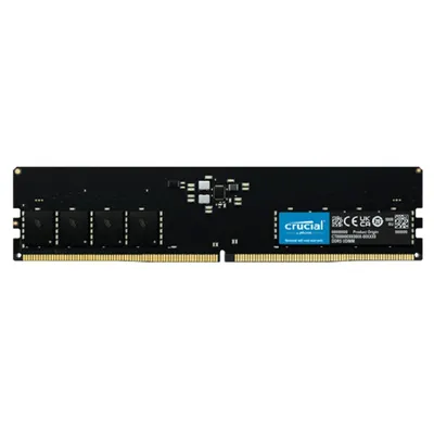 Оперативная память для компьютера 16Gb (1x16Gb) PC5-44800 5600MHz DDR5 DIMM CL46 Crucial CT16G56C46U5 CT16G56C46U5