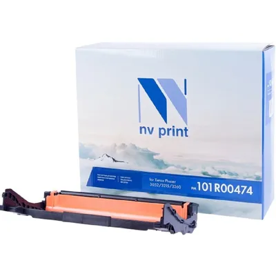 Фотобарабан NV-Print NV-101R00474DU, черный, 10000 стр., для Xerox