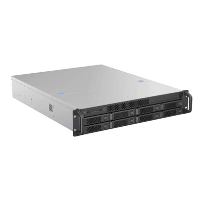Корпус Procase BS208-SATA3-B-0, 2U, 8×SATA III hotswap, 2×MiniSAS