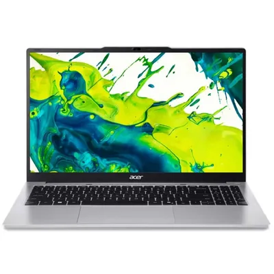 Ноутбук Acer Aspire Lite AL15-72P-58X5 Core i5 13420H 8Gb SSD512Gb Intel UHD Graphics 15.6" IPS FHD (1920x1080) без ОС silver WiFi BT Cam 5100mAh (NX.D5JEM.001)