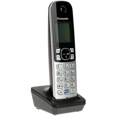 Трубка Panasonic KX-TGA681RUB, DECT, для KX-TG68xx, чёрный