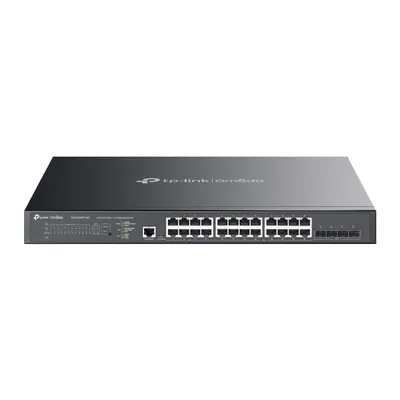 TP-Link SG3428XPP-M2 Omada управляемый коммутатор L2+ с 24 портами 2.5GBASE-T с поддержкой PoE++ и 4 SFP+ слотами 10G