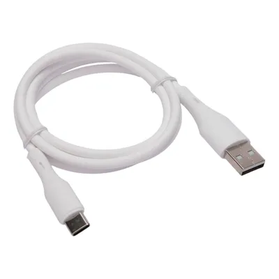Кабель Cablexpert CC-USB2S-AMCM-1M-W, USB 2.0 AM/Type-C, 1м