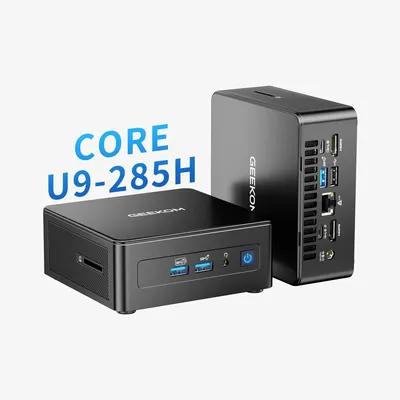 Мини-ПК Geekom IT15 GMIT15U9285H-321-EU, Intel U9-285H, 32GB+1TB, Win11 Pro