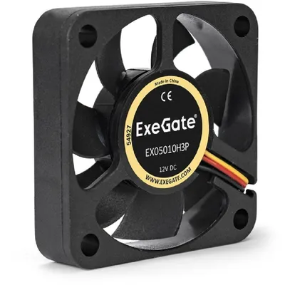 Вентилятор ExeGate EX253943RUS, 50×50×10мм, 4500RPM, 3pin