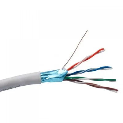 Кабель FTP indoor 4 пары категория 5e 5bites FS5400-305S FTP одножильный 24AWG CCA+CCS PVC 305m