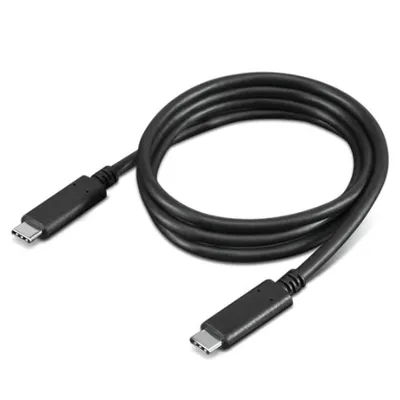 Кабель USB-C 1м Lenovo 4X90U90619 Support max 100W @20V/5A, Date rate 10Gbps