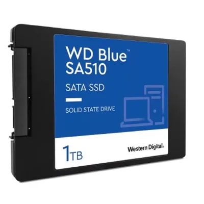 Твердотельный накопитель SSD 2.5" 1024 Gb Western Digital Blue SA510 Read 560Mb/s Write 520Mb/s 3D TLC WDS100T3B0A