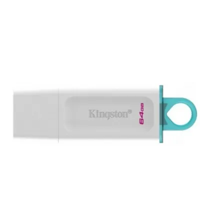 Флеш накопитель 64Gb USB 3.2 Gen 1 Kingston DataTraveler Exodia, белый (KC-U2G64-5R)