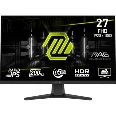 Монитор MICROSTAR 9S6-3CE51T-007, 27", IPS, 1920×1080, 200 Гц, 0.5 мс