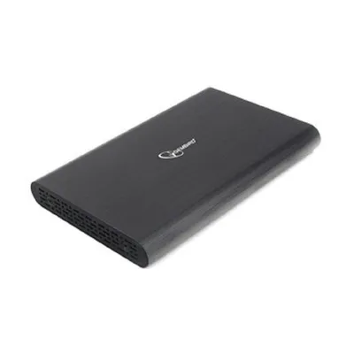 <085018> Внешний контейнер USB3.0 -> SATA 2.5", Gembird EE2-U3S-50, алюминий, чёрный [EE2-U3S-50]