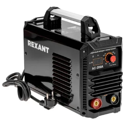 Сварочный аппарат инверторный Rexant 11-0912, AC-200A, 200 А, 220 В