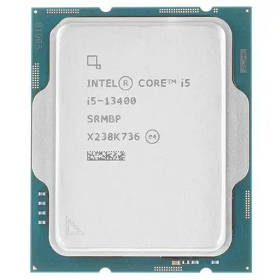Центральный Процессор Intel Core i5-13400 OEM (Raptor Lake, Intel 7, C10(4EC/6PC)/T16, Base 1,80GHz(EC), Performance Base 2,50GHz(PC), Turbo 4,60GHz, Max Turbo 4,60GHz, UHD 730, L2 9.5Mb, Cache 20Mb, Base TDP 65W, Turbo TDP 154W, S1700)